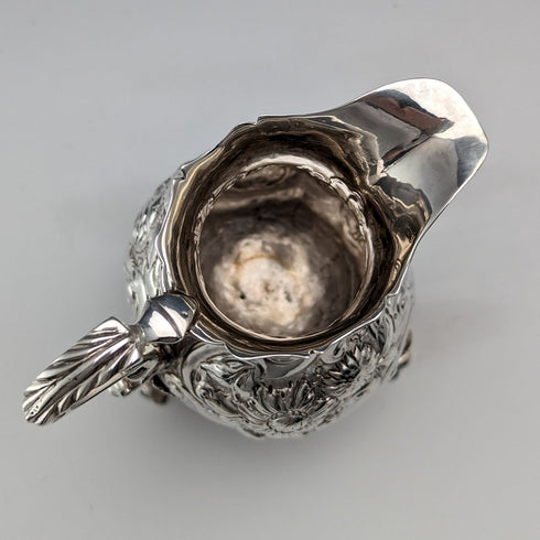 1755 年英國古董純銀奶油壺 75 克 Daniel Shaw